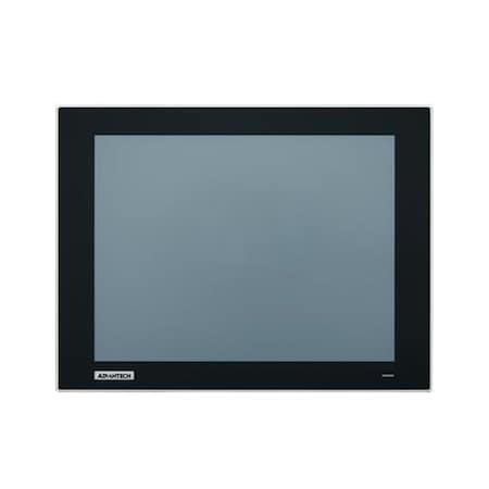 Advantech 12 in. XGA Industrial Monitors with Resistive Touch Control, Direct HDMI, DP, and VGA Ports FPM-212-R8AE